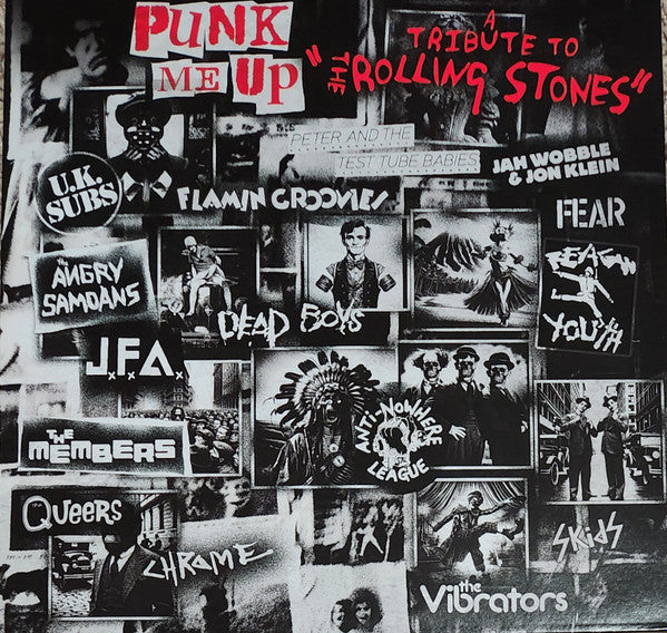 Various : Punk Me Up - A Tribute To "The Rolling Stones" (LP, Comp, Ltd, Red)