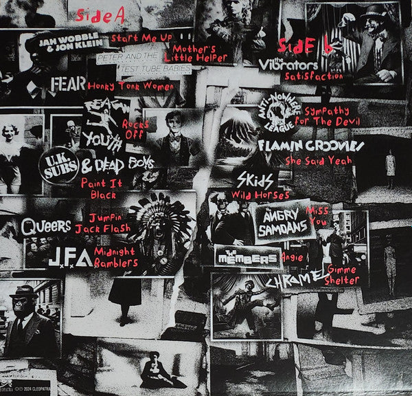 Various : Punk Me Up - A Tribute To "The Rolling Stones" (LP, Comp, Ltd, Red)