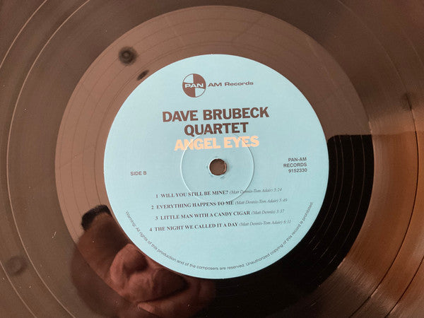 Dave Brubeck Quartet* : Angel Eyes (LP, Album, Ltd, RE, 180)
