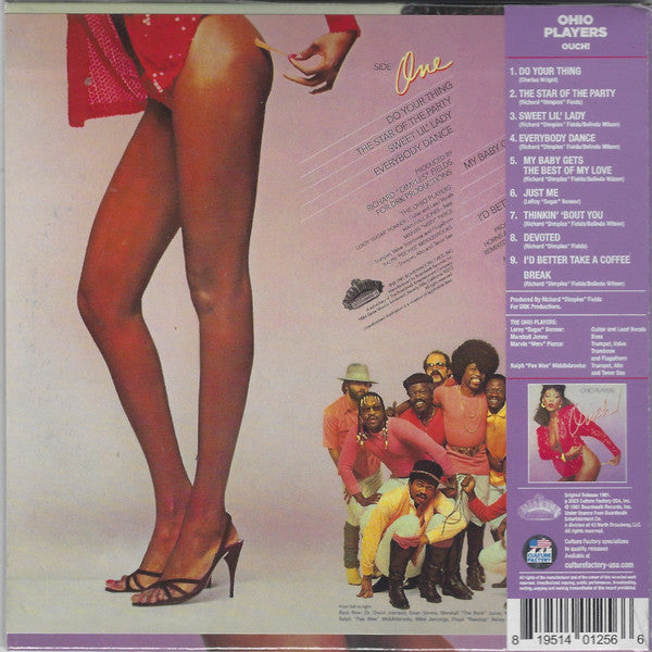 Ohio Players : Ouch! (CD, Album, RE, RM)