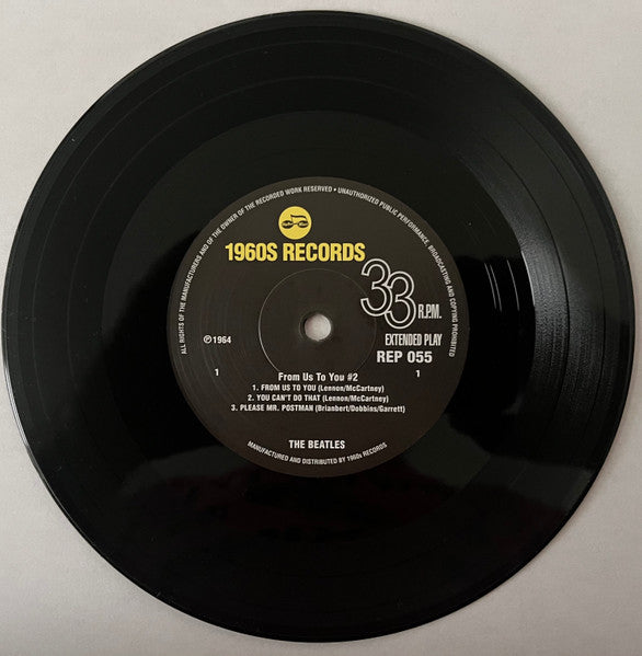 The Beatles : From Us To You #2 March 1964 (7", EP, Mono, Unofficial)