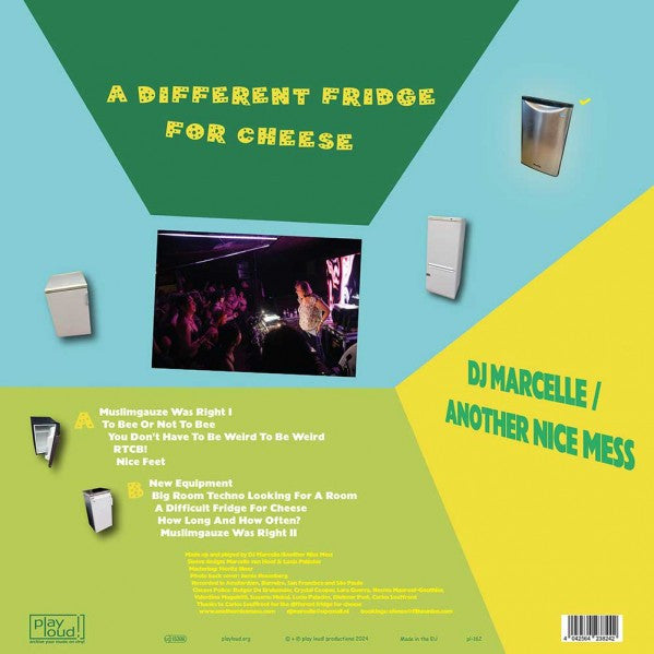 DJ Marcelle/Another Nice Mess : A Different Fridge For Cheese (LP, Album)