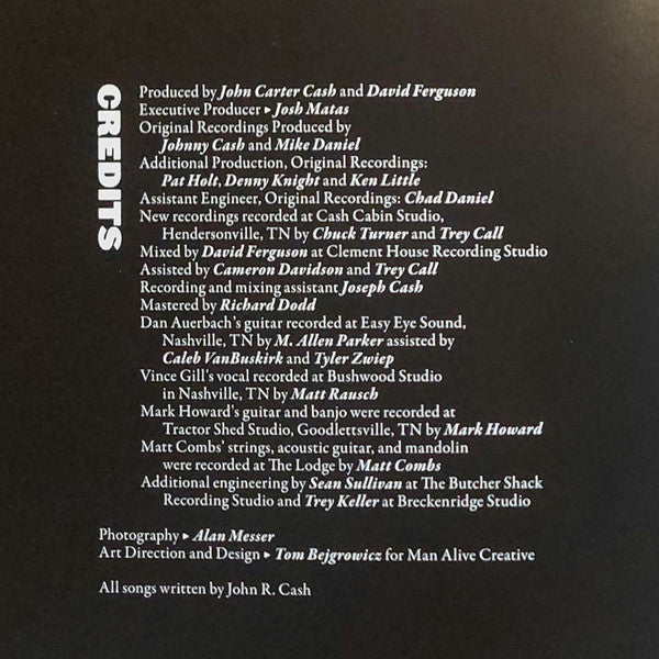 Johnny Cash : Songwriter (CD, Album + CD, Comp + Dlx, Ltd)