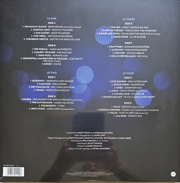 Rusty Egan : Blitzed! (4xLP, Comp + Box)