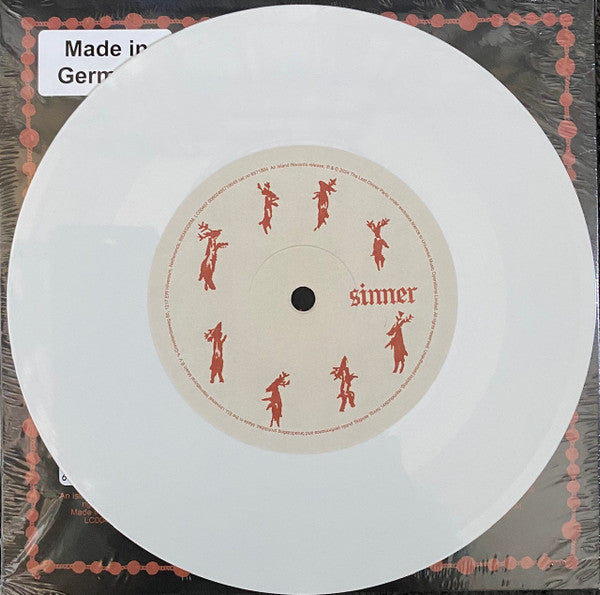 The Last Dinner Party : Sinner (7", Single, Ltd, Whi)