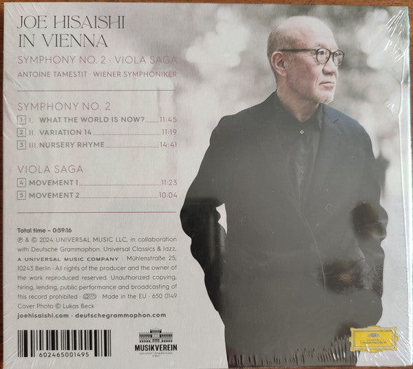 Joe Hisaishi - Wiener Symphoniker · Antoine Tamestit : Joe Hisaishi In Vienna: Symphony No. 2 · Viola Saga (CD, Album)
