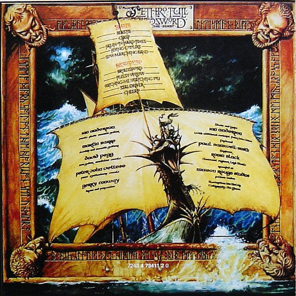Jethro Tull : The Broadsword And The Beast (CD, Album, RE, RM, Med)