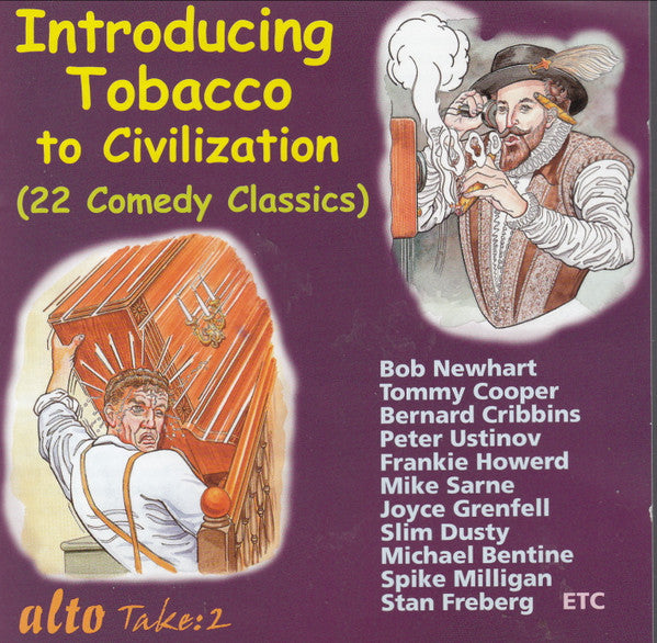 Various : Introducing Tobacco To Civiliization (22 Comedy Classics) (CD, Comp, RM)