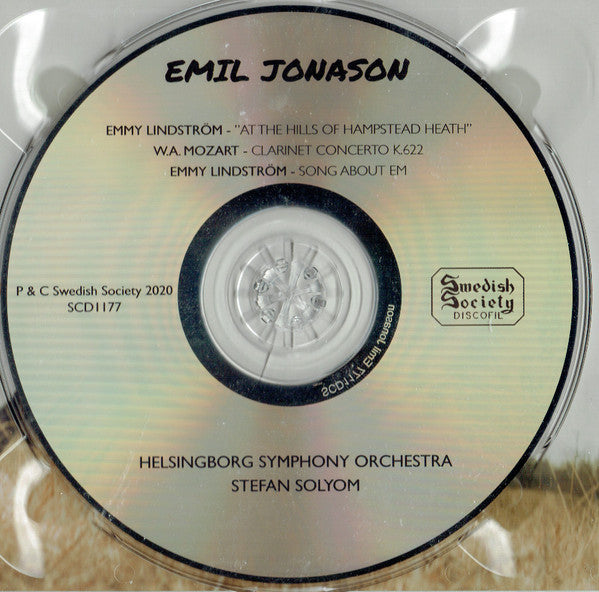 Emmy Lindström, Wolfgang Amadeus Mozart — Emil Jonason, Helsingborgs Symfoniorkester, Stefan Solyom : Lindström + Mozart (CD)