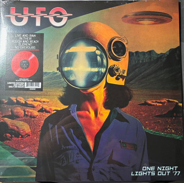 UFO (5) : One Night Lights Out '77 (LP, Album, Ltd, Red)