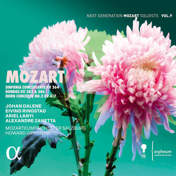 Wolfgang Amadeus Mozart – Johan Dalene, Eivind Holtsmark Ringstad, Ariel Lanyi, Alexandre Zanetta : Sinfonia Concertante KV 364 / Rondos KV 382 & 386 / Horn Concerto No. 2 KV 417 (CD, Album)