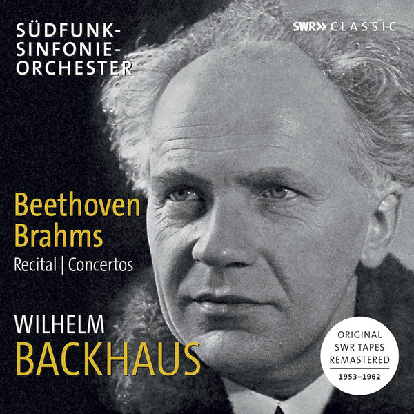 Ludwig van Beethoven, Johannes Brahms, Wilhelm Backhaus, Südfunk-Sinfonieorchester : Recital | Concertos (1953-1962) (3xCD)