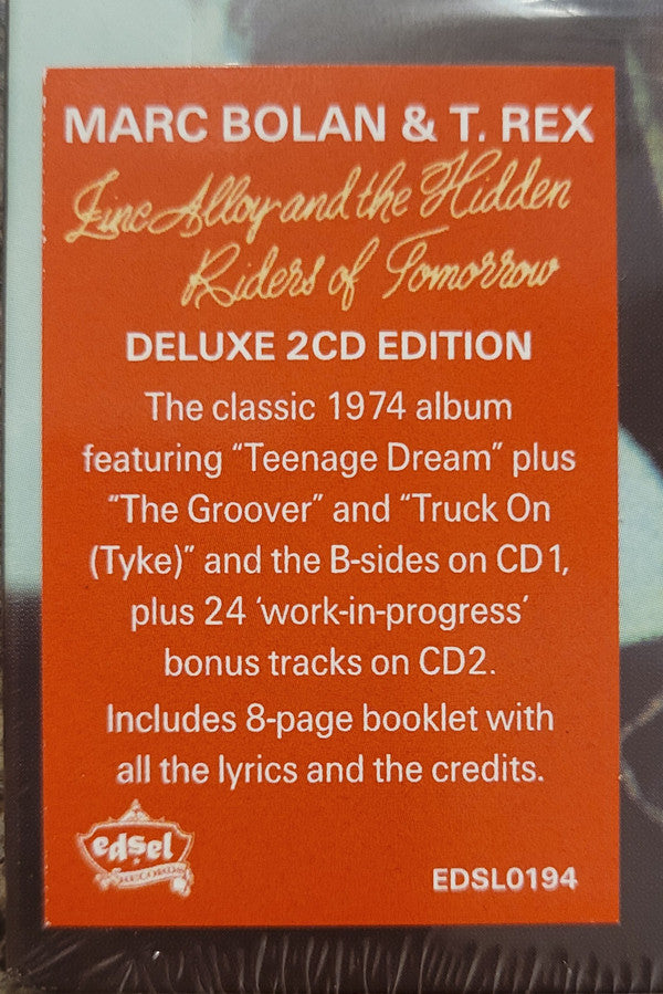 Marc Bolan & T•Rex* : Zinc Alloy And The Hidden Riders Of Tomorrow (CD, Album, RE, RM + CD, RE, RM + Comp, Dlx, RE, Se)