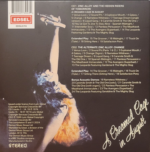 Marc Bolan & T•Rex* : Zinc Alloy And The Hidden Riders Of Tomorrow (CD, Album, RE, RM + CD, RE, RM + Comp, Dlx, RE, Se)