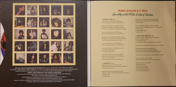 Marc Bolan & T•Rex* : Zinc Alloy And The Hidden Riders Of Tomorrow (CD, Album, RE, RM + CD, RE, RM + Comp, Dlx, RE, Se)