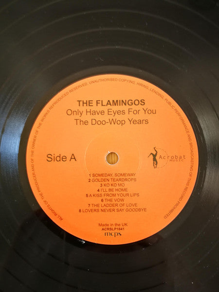 The Flamingos : Only Have Eyes For You (The Doo-Wop Years 1953-61) (LP, Comp)