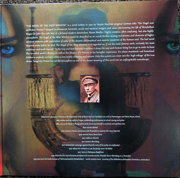 Tangerine Dream : The Angel Of The West Window (LP + LP, S/Sided, Etch + RE, RM)
