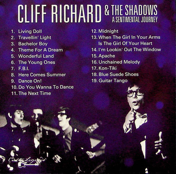 Cliff Richard & The Shadows : A Sentimental Journey (CD, Comp)