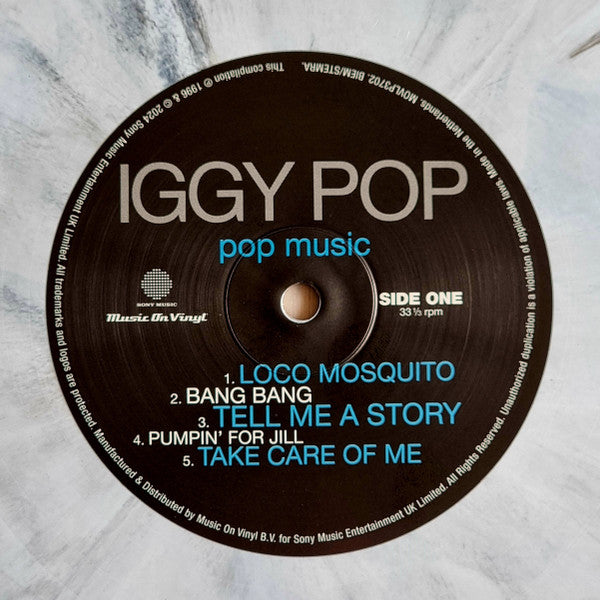 Iggy Pop : Pop Music (2xLP, Comp, Ltd, Num, RE, Gre)