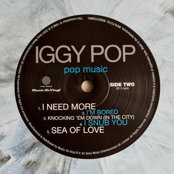 Iggy Pop : Pop Music (2xLP, Comp, Ltd, Num, RE, Gre)