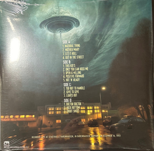 UFO (5) : Lights Out In Babenhausen 1993 (LP, Album, Ltd, Gre)