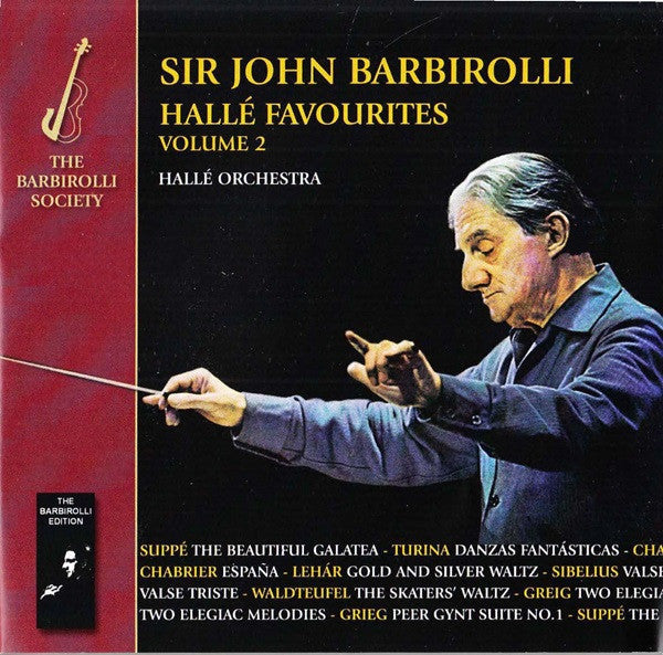 Sir John Barbirolli, Hallé Orchestra : Hallé Favourites - Volume 2 (CDr, Comp, Mono, RE, RM)