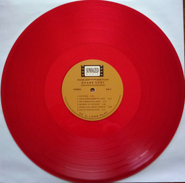 Duane Eddy : Duane Eddy Does Bob Dylan (LP, Album, RE, Red)