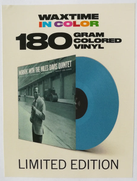The Miles Davis Quintet : Workin’ With The Miles Davis Quintet (LP, Album, Ltd, RE, Blu)