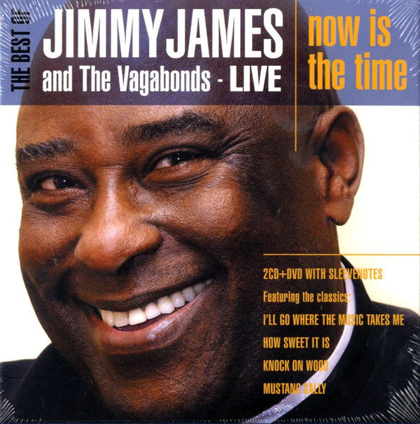 Jimmy James & The Vagabonds : The Best Of - Now Is The Time - Live (2xCD, Album + DVD, NTSC)