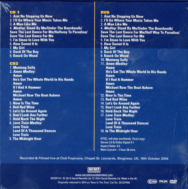 Jimmy James & The Vagabonds : The Best Of - Now Is The Time - Live (2xCD, Album + DVD, NTSC)