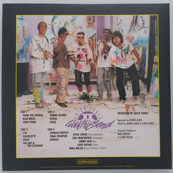 Chick Corea Elektric Band II : Paint The World (2xLP, Album)
