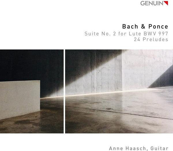 Johann Sebastian Bach & Manuel María Ponce Cuéllar, Anne Haasch : Suite No. 2 For Lute BWV 997 & 24 Preludes (CD, Album)