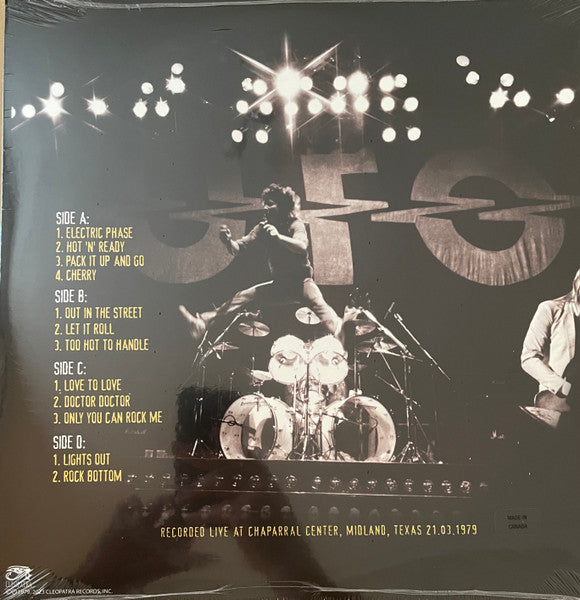 UFO (5) : Hot 'N' Ready In Texas 1979 (2xLP, Ltd, Sil)