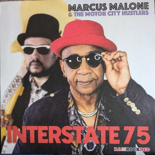Marcus Malone & The Motor City Hsutlers : Interstate 75 (LP, Album)