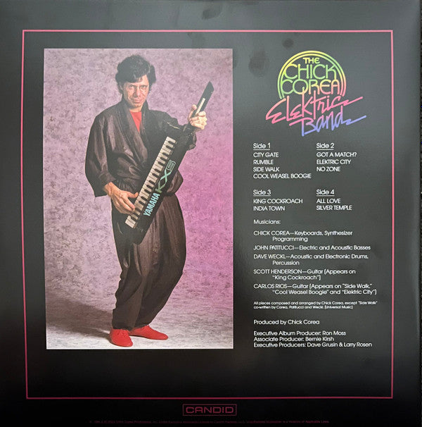 The Chick Corea Elektric Band : The Chick Corea Elektric Band (2xLP, RE, Gat)