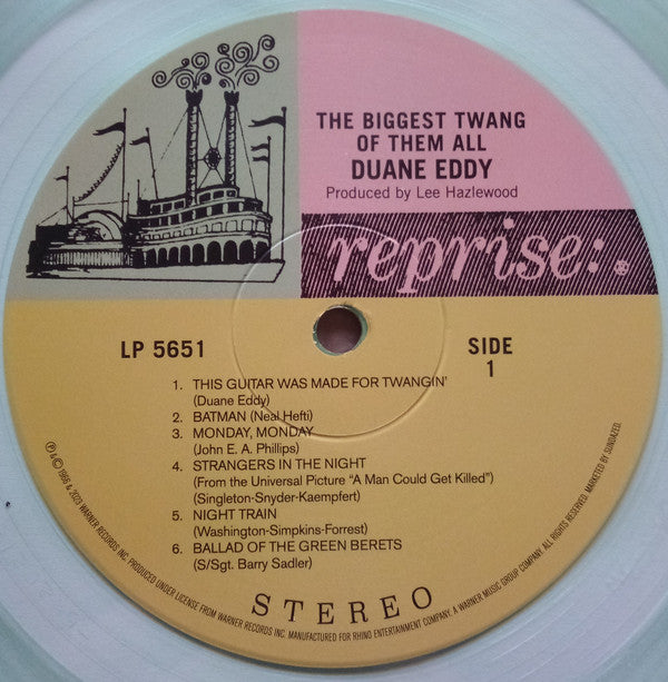 Duane Eddy : The Biggest Twang Of Them All (LP, RE, Cok)