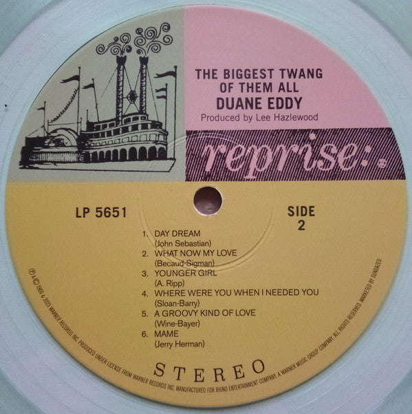 Duane Eddy : The Biggest Twang Of Them All (LP, RE, Cok)