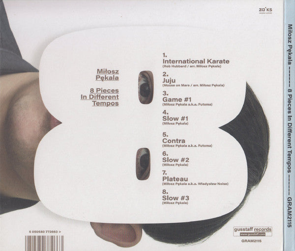 Miłosz Pękala : 8 Pieces In Different Tempos (CD, Album)