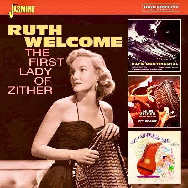 Ruth Welcome : The First Lady Of Zither (CD, Comp, Mono)