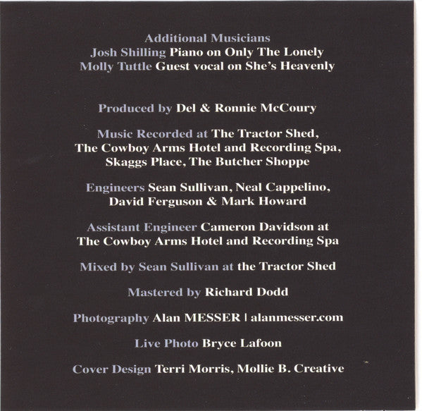 The Del McCoury Band : Songs of Love and Life (CD, Album)