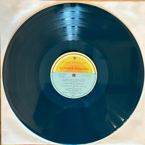 Various : Now Playing: Summer Sounds (LP, Comp, Ltd, Sea)