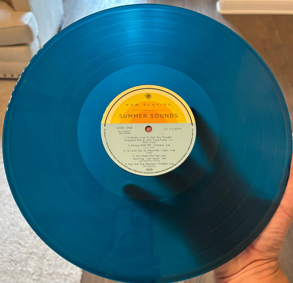 Various : Now Playing: Summer Sounds (LP, Comp, Ltd, Sea)