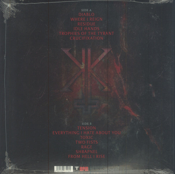 Kerry King (2) : From Hell I Rise (LP, Album, Ltd, Red)