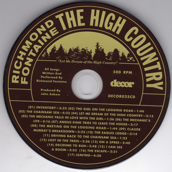 Richmond Fontaine : The High Country (CD, Album)