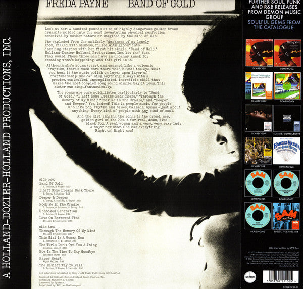 Freda Payne : Band Of Gold (LP, Album, Ltd, RE, RM, 140)