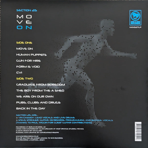 Section 25 : Move On (LP, Album, Ltd, Pur)