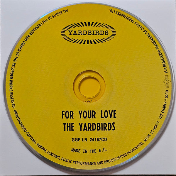 The Yardbirds : For Your Love (CD)