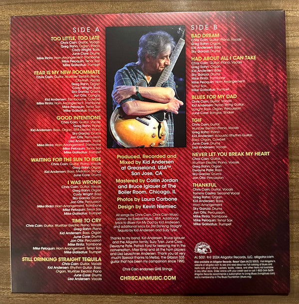 Chris Cain (4) : Good Intentions Gone Bad (LP, Album)
