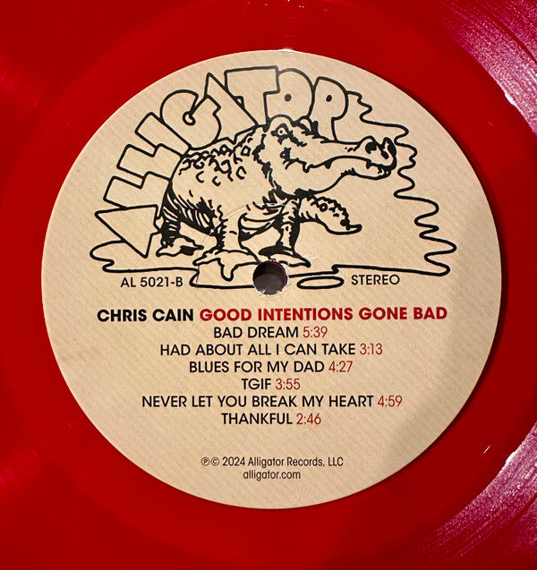 Chris Cain (4) : Good Intentions Gone Bad (LP, Album)