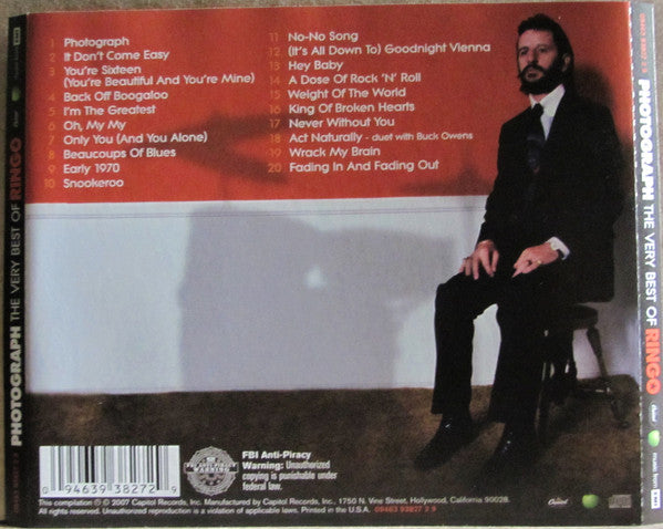 Ringo Starr : Photograph: The Very Best Of Ringo (CD, Comp, RE)